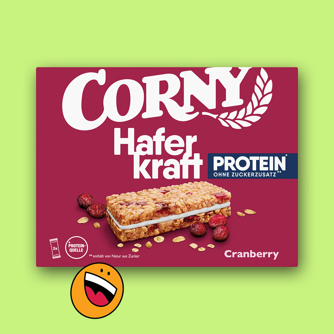 CORNY Haferkraft Protein Cranberry