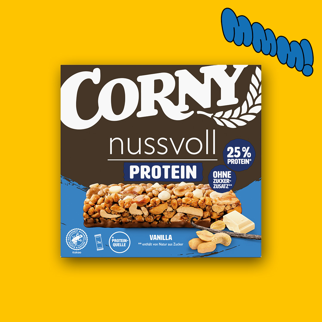 CORNY nussvoll Protein Vanilla 
