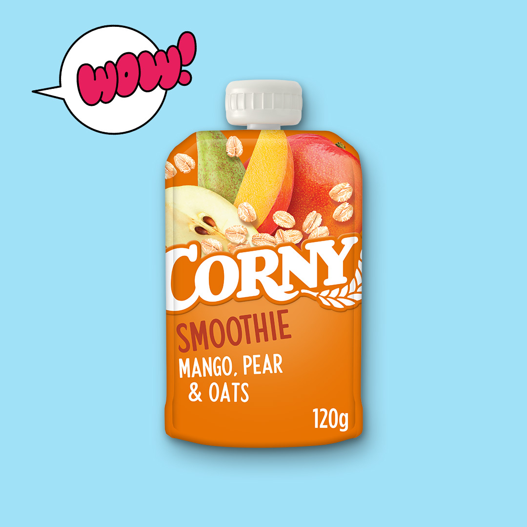 CORNY Smoothie Mango, hruška & ovesné vločky