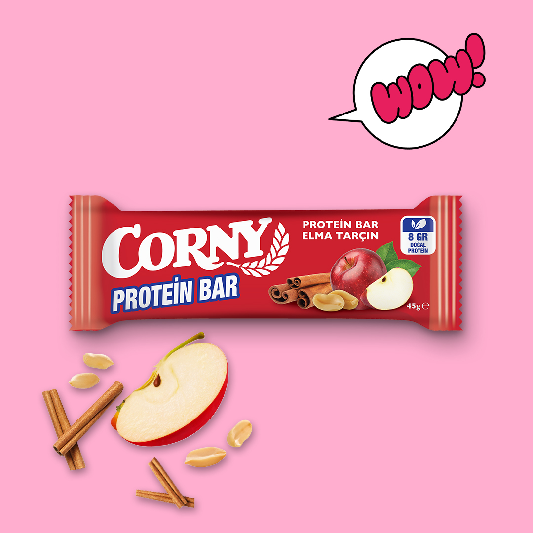 Corny Protein Bar Elma & Tarçın