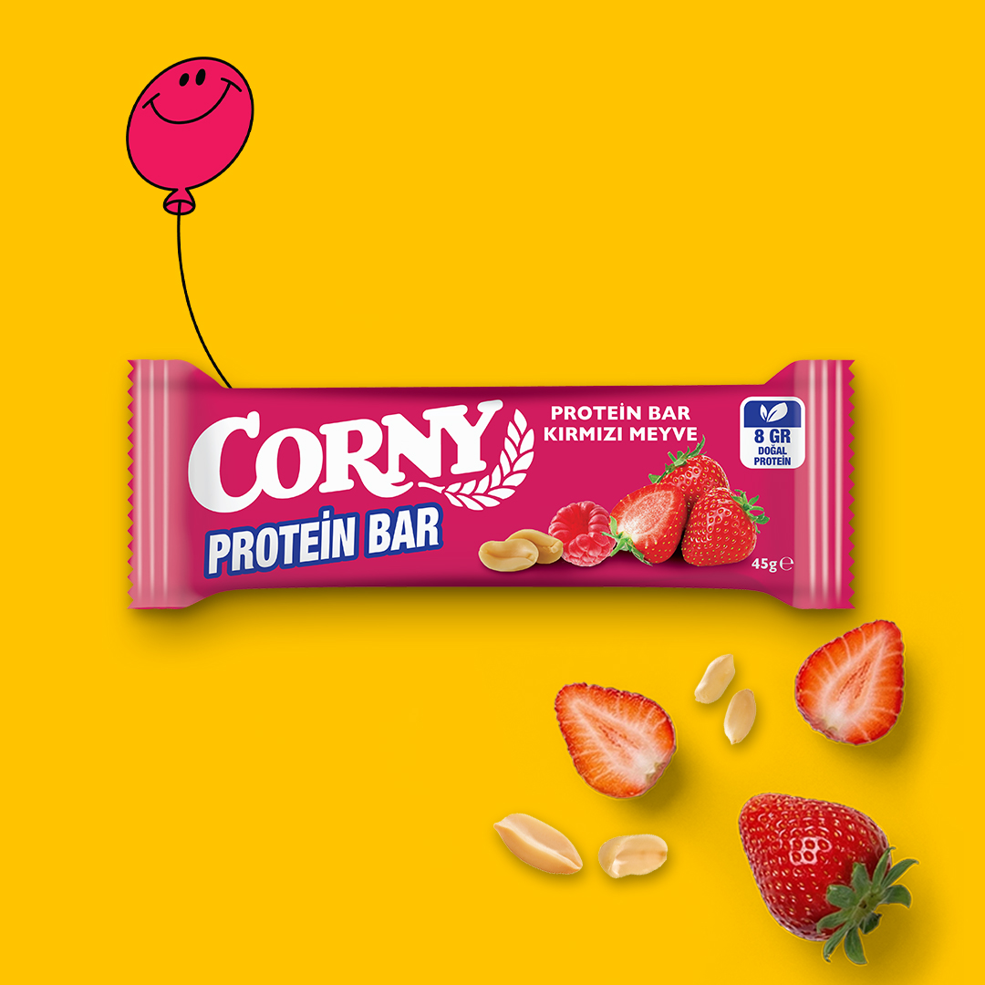 Corny Protein Bar Kırmızı Meyve