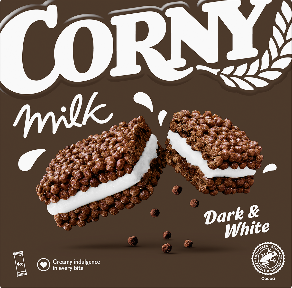 CORNY Multipack Milk Dark & White
