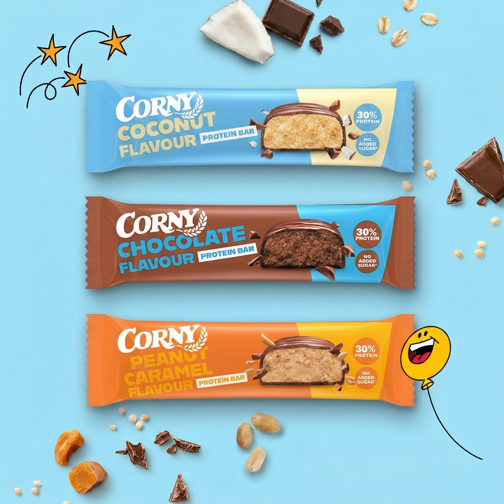 Corny Protein Power banner